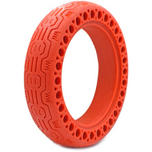 Honeycomb Solid Rubber Tire - Black or Red (Multiple Options)